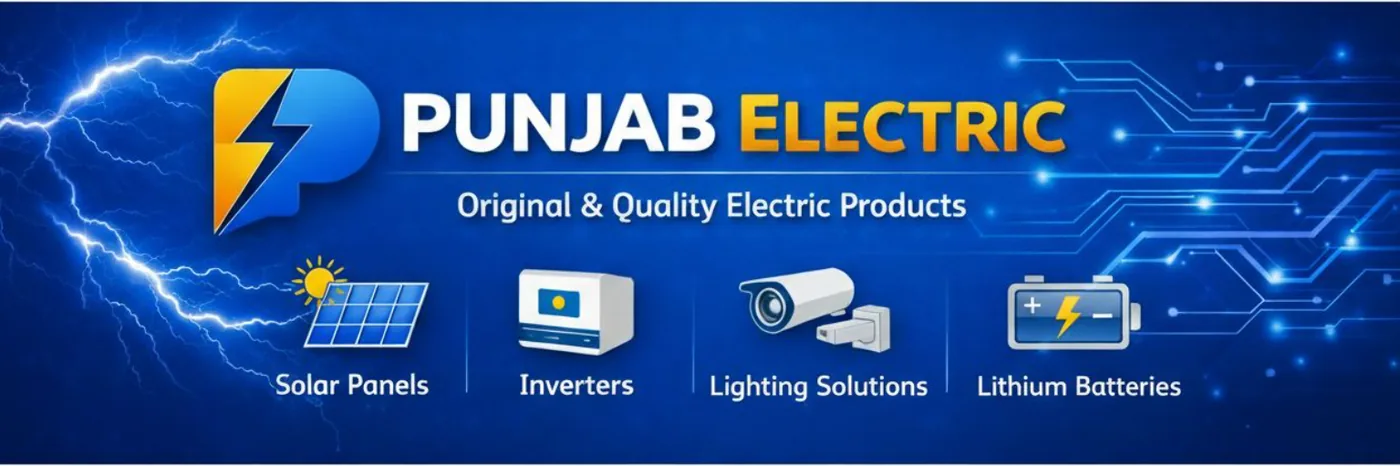 Punjab Electric: solar panels, inverters, lighting solutions and lithium batteries